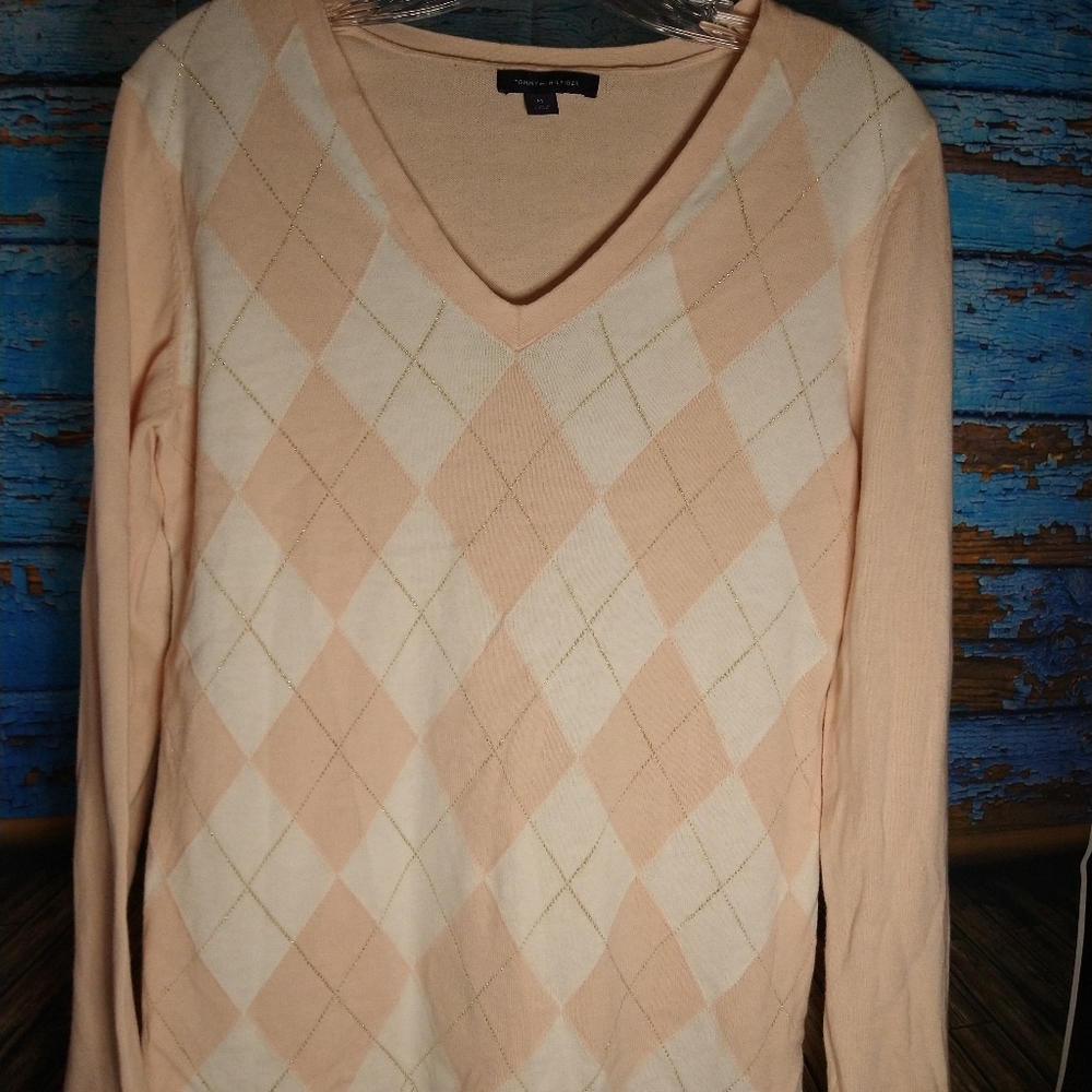 Tommy Hilfiger argyle sweater
